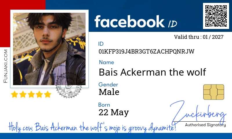Facebook ID Card