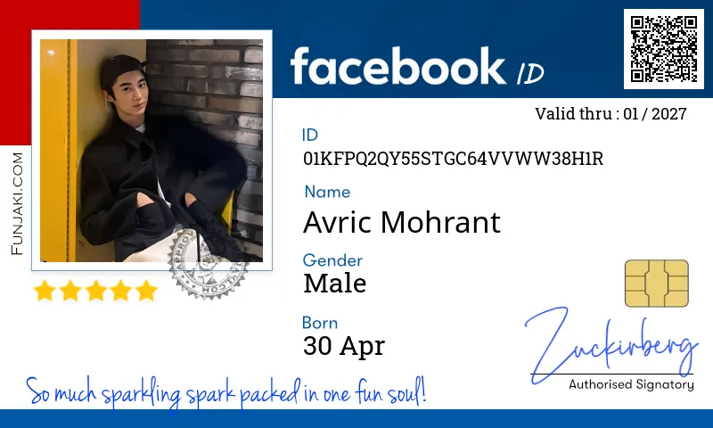 Facebook ID Card