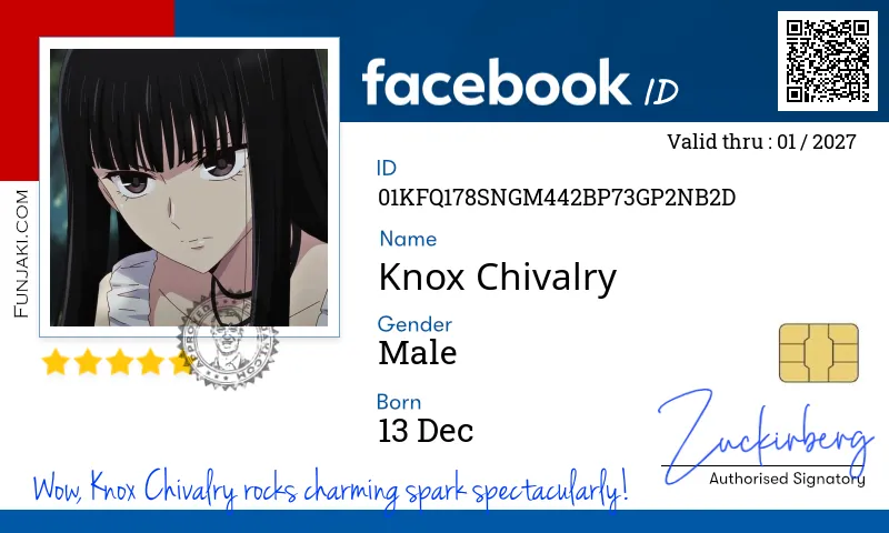 Facebook ID Card