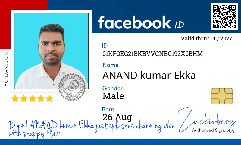 Facebook ID Card