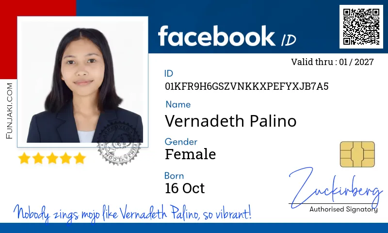 Facebook ID Card