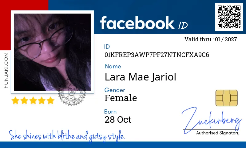 Facebook ID Card