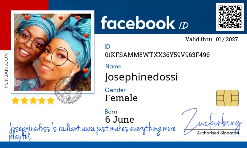 Facebook ID Card