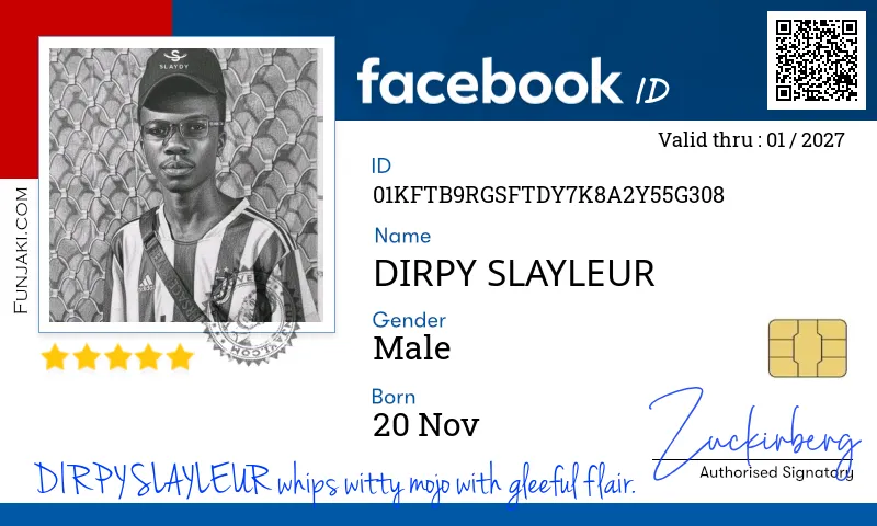 Facebook ID Card