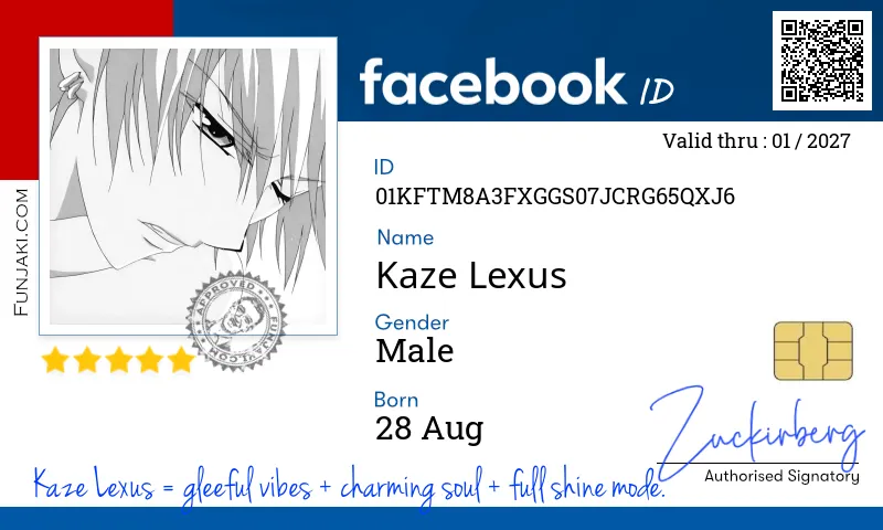 Facebook ID Card
