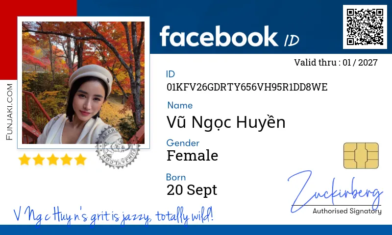 Facebook ID Card