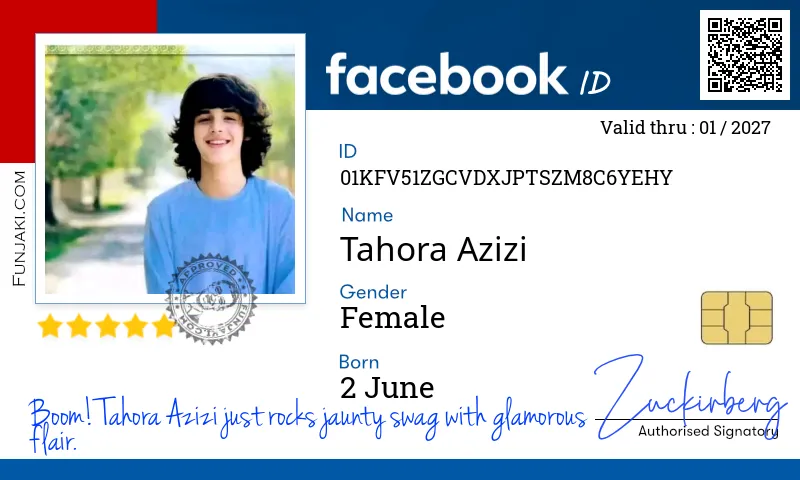 Facebook ID Card