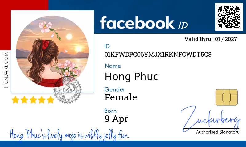 Facebook ID Card