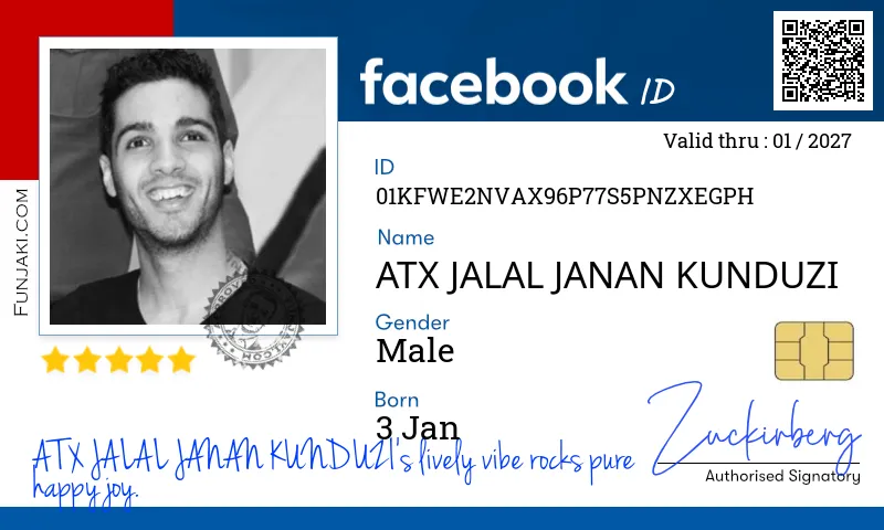 Facebook ID Card