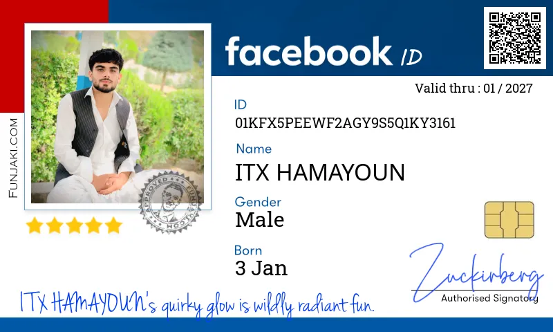 Facebook ID Card