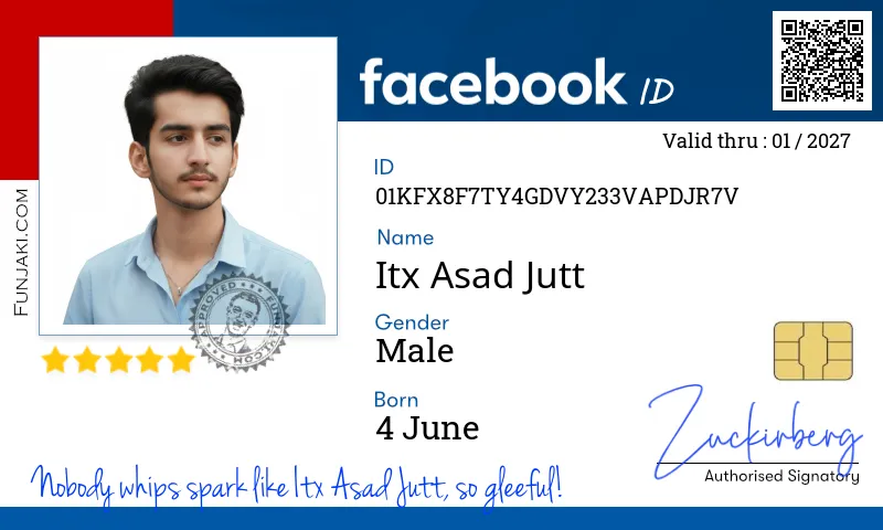 Facebook ID Card