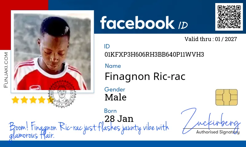 Facebook ID Card