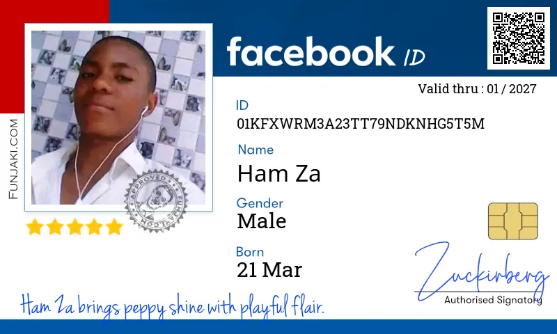 Facebook ID Card