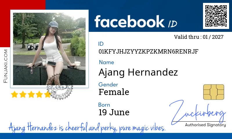 Facebook ID Card