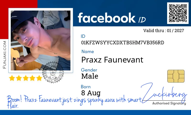 Facebook ID Card