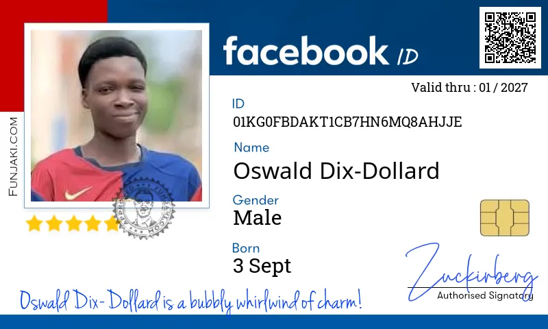 Facebook ID Card