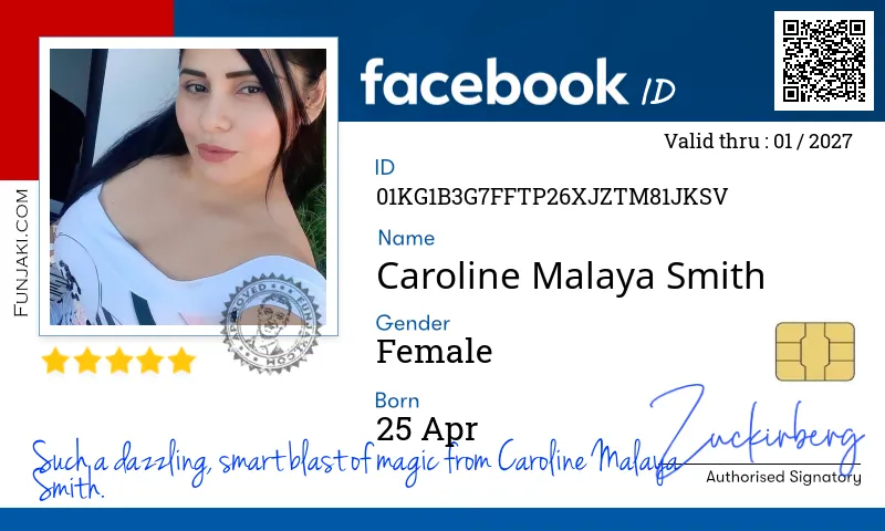 Facebook ID Card