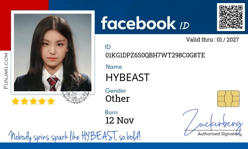Facebook ID Card