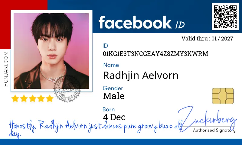 Facebook ID Card