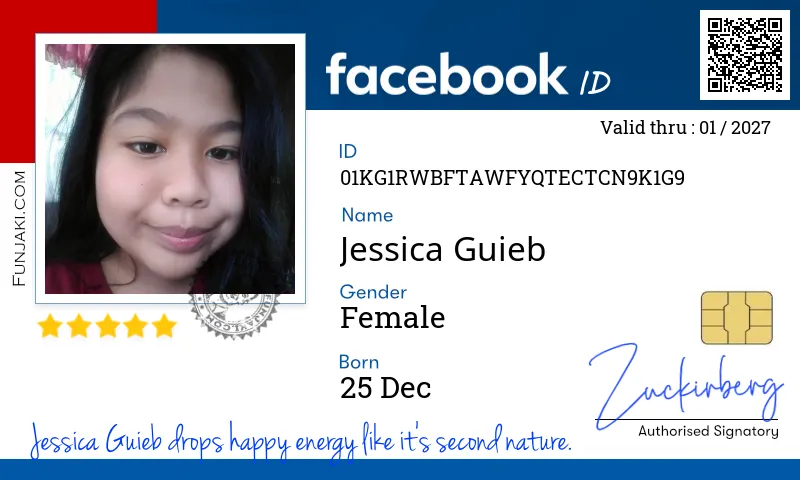 Facebook ID Card