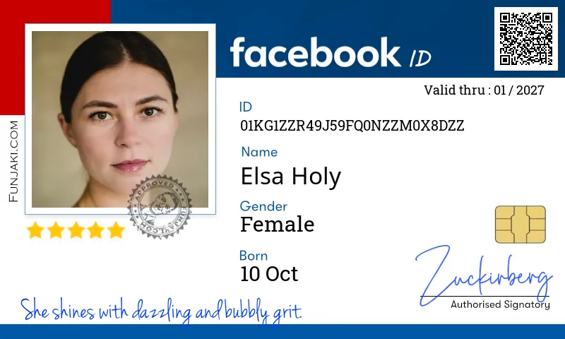 Facebook ID Card