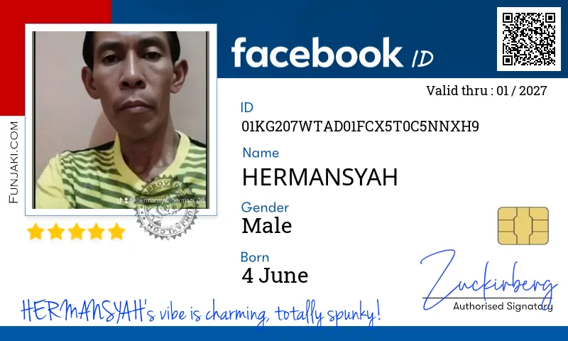 Facebook ID Card