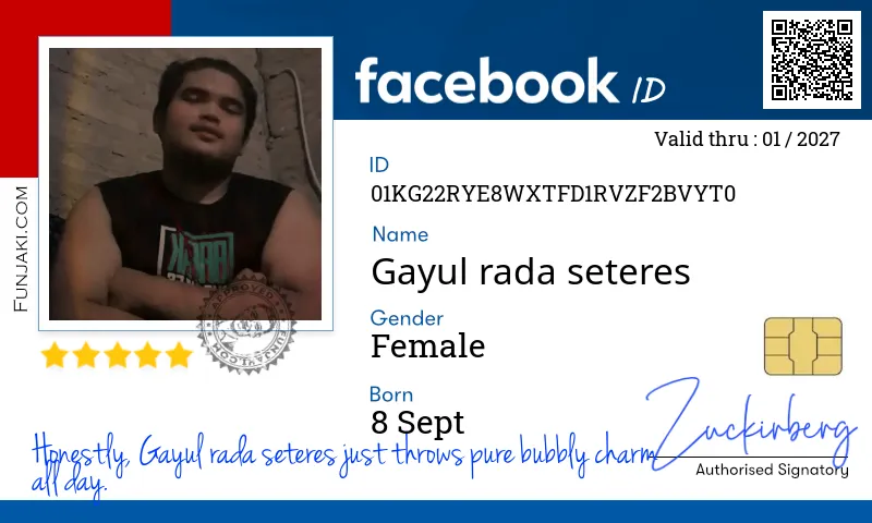 Facebook ID Card