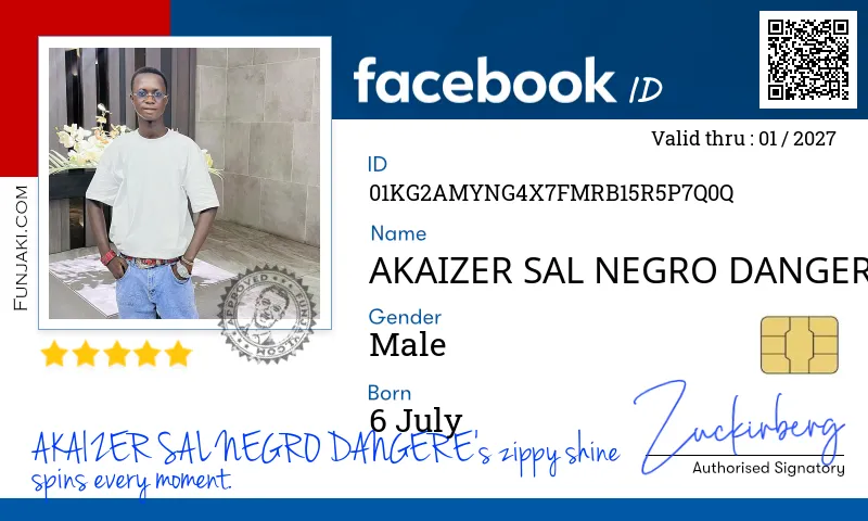 Facebook ID Card