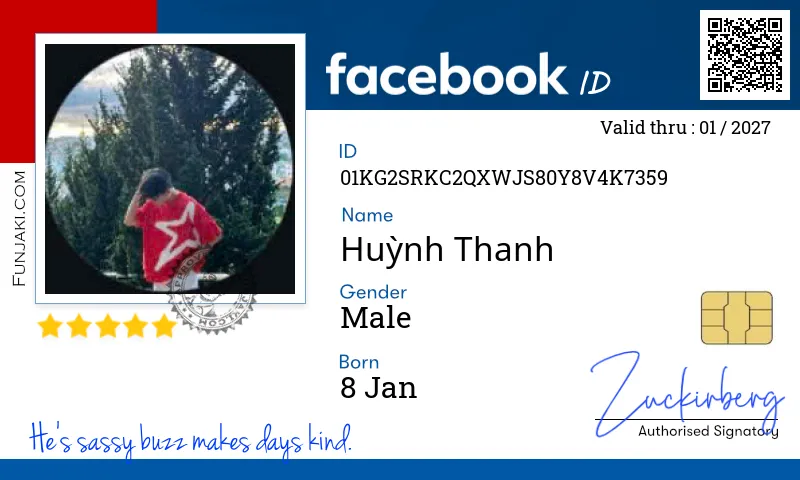 Facebook ID Card