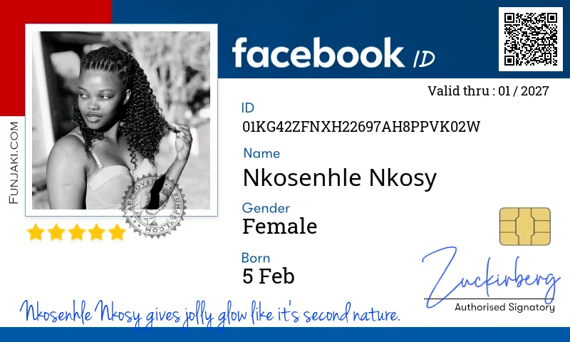 Facebook ID Card