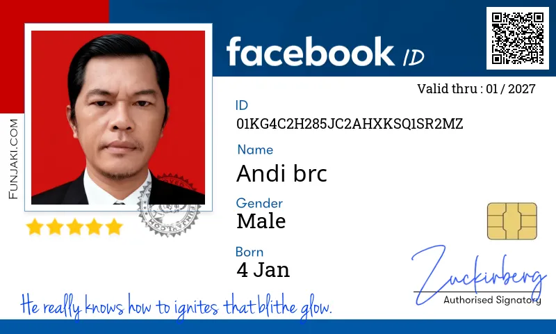 Facebook ID Card