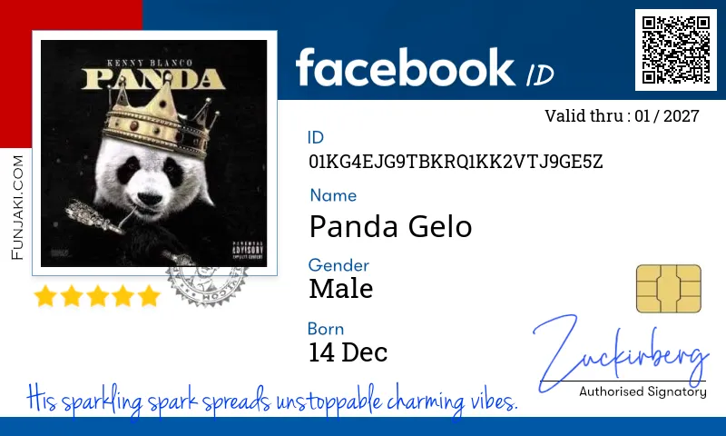 Facebook ID Card
