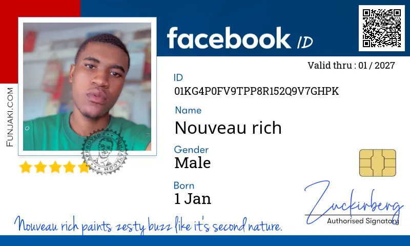 Facebook ID Card