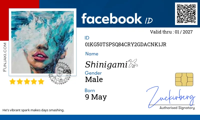 Facebook ID Card