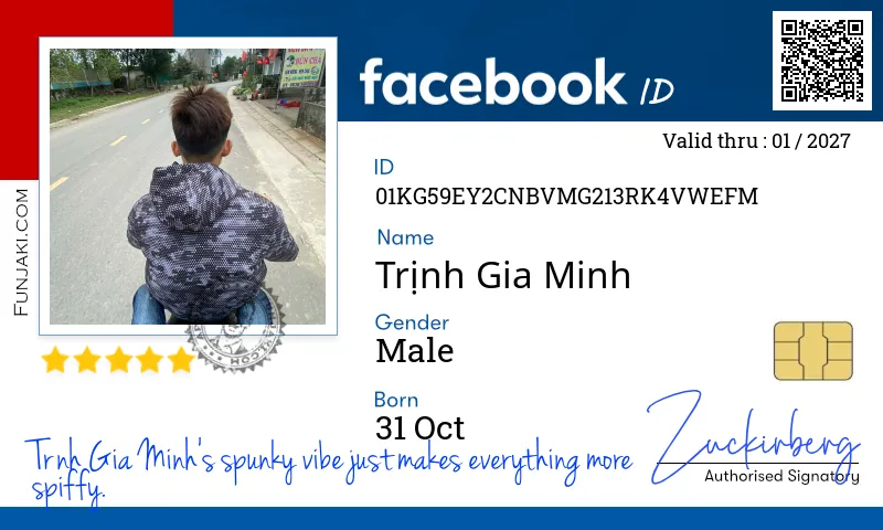 Facebook ID Card