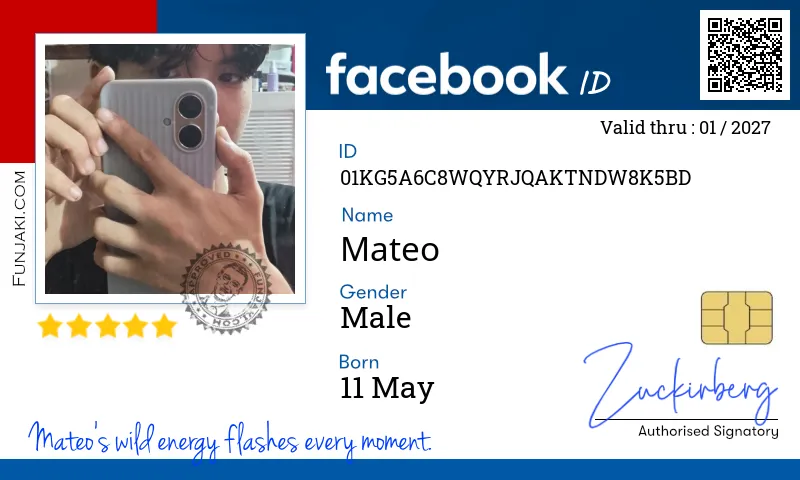 Facebook ID Card