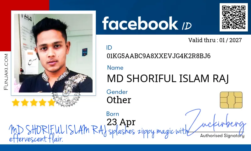 Facebook ID Card