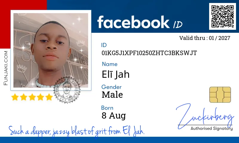 Facebook ID Card