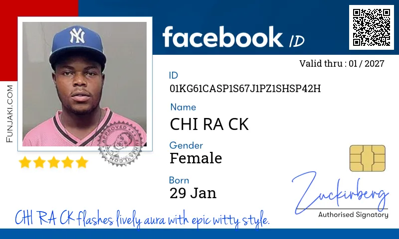 Facebook ID Card