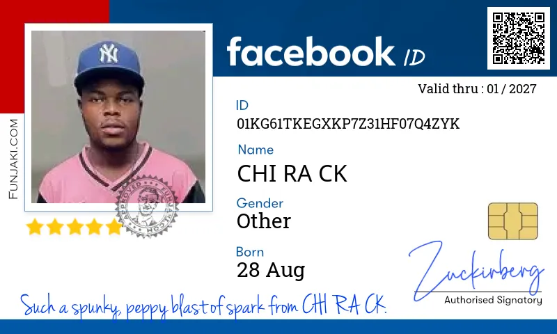 Facebook ID Card