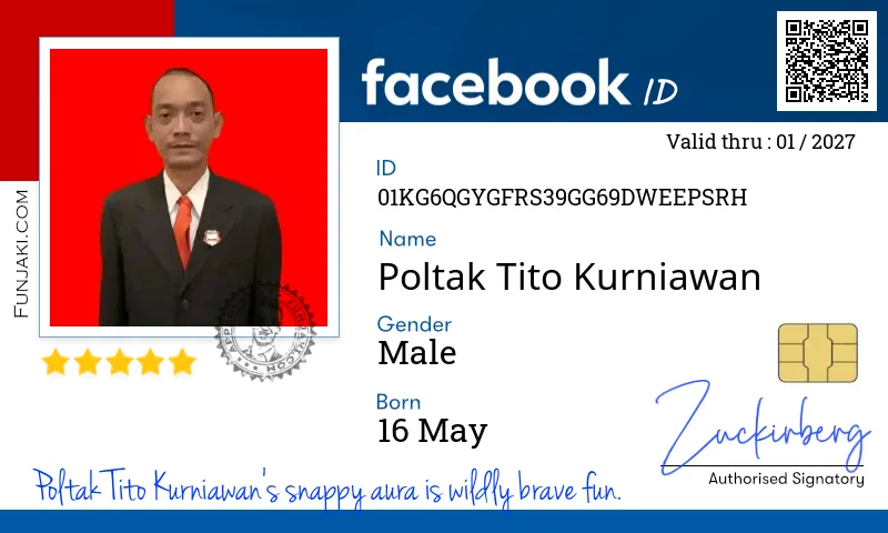 Facebook ID Card