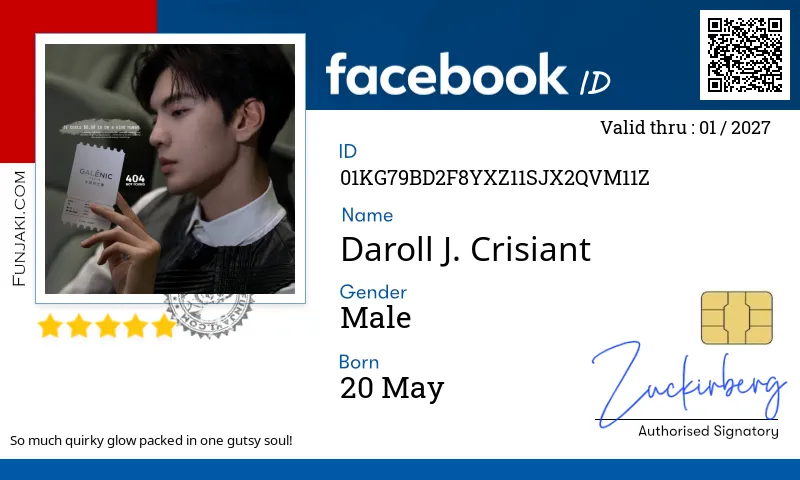 Facebook ID Card