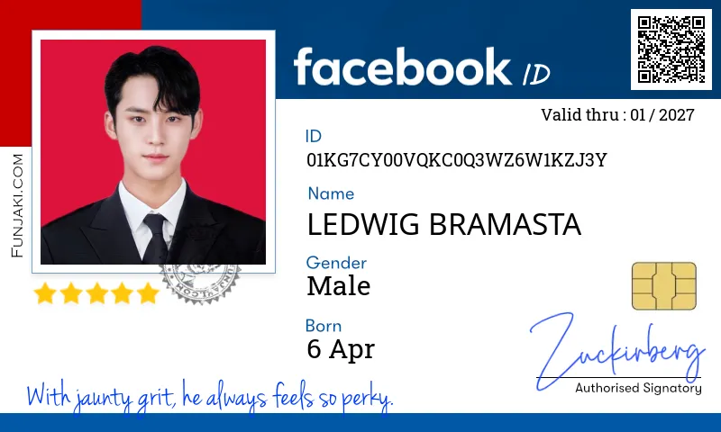 Facebook ID Card