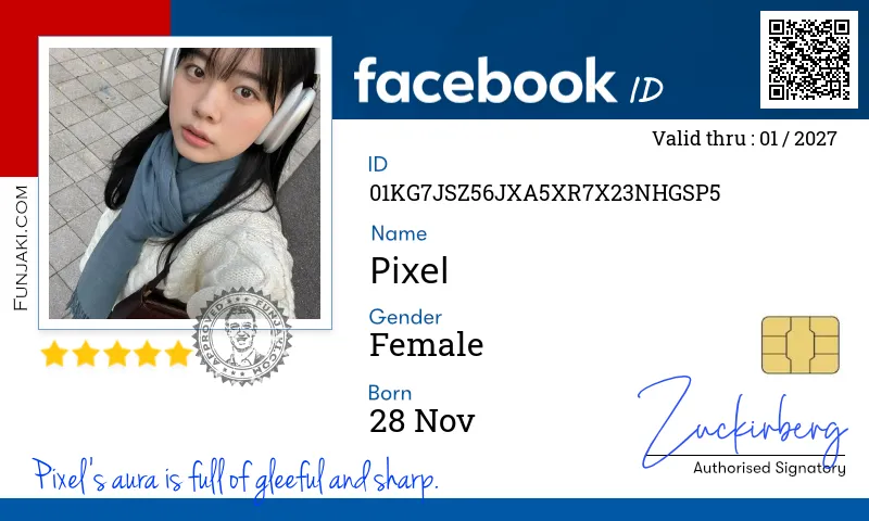 Facebook ID Card