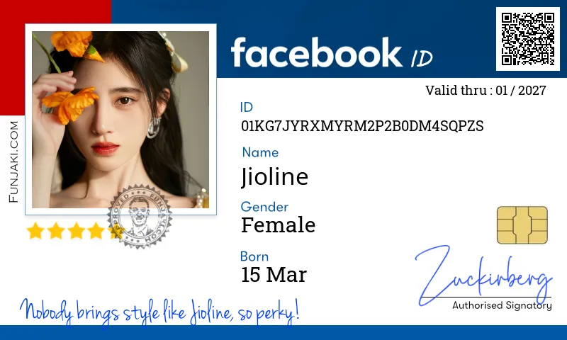 Facebook ID Card