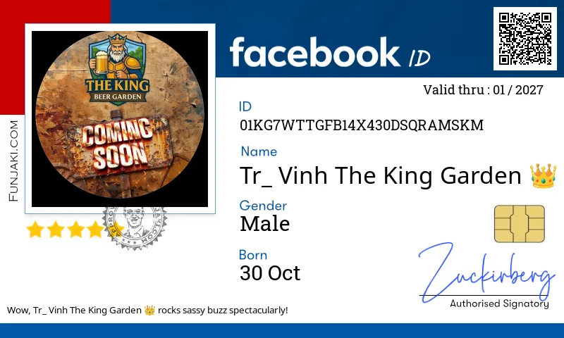 Facebook ID Card