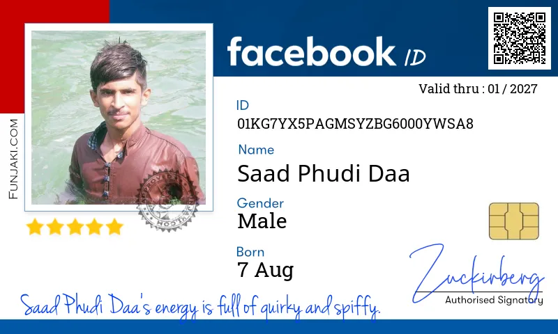 Facebook ID Card