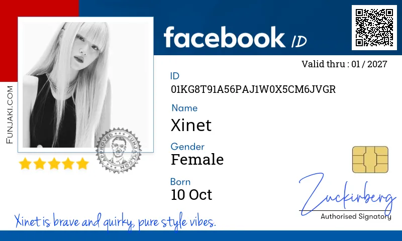 Facebook ID Card