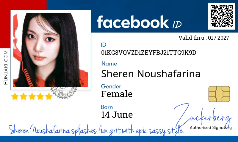 Facebook ID Card