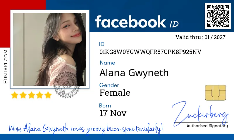 Facebook ID Card